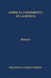 Sobre el fundamento de la música