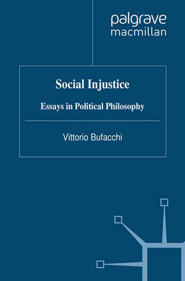 Social Injustice - V. Bufacchi