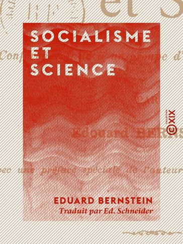 Socialisme et Science - Eduard Bernstein
