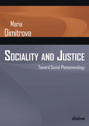 Sociality and Justice - Maria Dimitrova