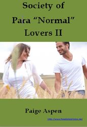 Society of Paranormal Lovers Part II (Paranormal Erotica)