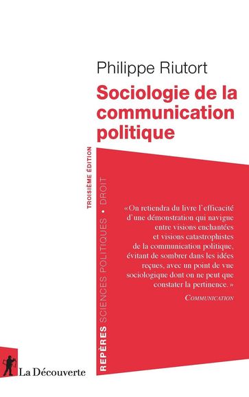 Sociologie de la communication politique - Philippe Riutort