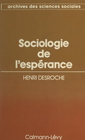 Sociologie de l espérance