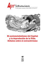 Sociometabolismo del Capital y la depredación de la vida, el. Actuel Marx N° 20