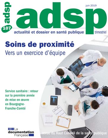 Soins de proximité : vers un exercice déquipe - Haut conseil de la santé publique (HCSP)