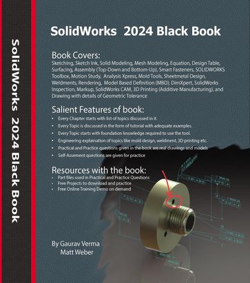 SolidWorks 2024 Black Book - Gaurav Verma - Matt Weber