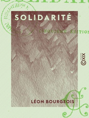 Solidarité - Léon Bourgeois