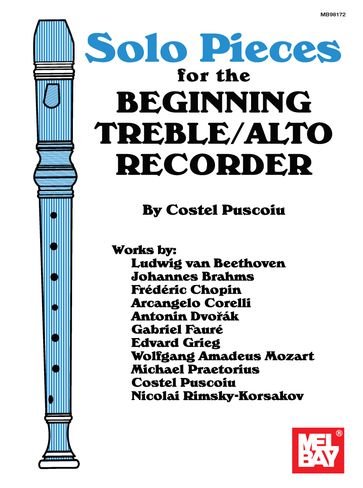 Solo Pieces for the Beginning Treble/Alto Recorder - Costel Puscoiu