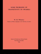 Some Problems of Transitivity in Swahili
