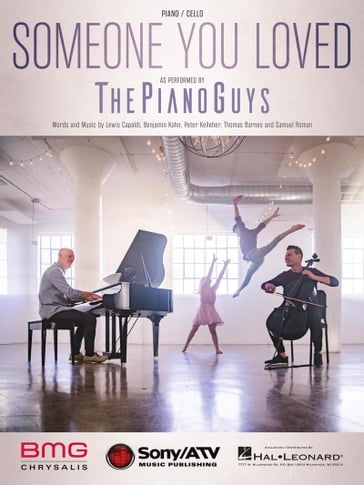 Someone You Loved Sheet Music Arranged by The Piano Guys - LEWIS CAPALDI - The Piano Guys