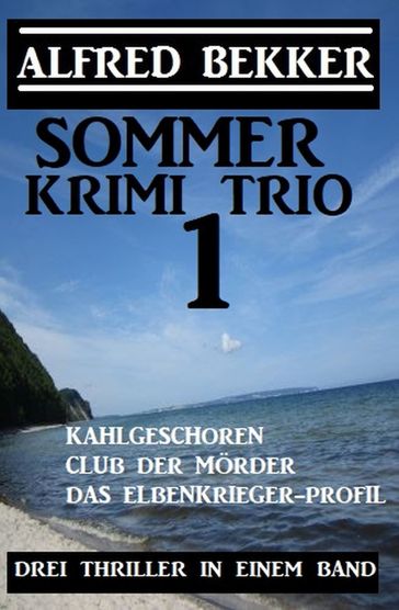 Sommer Krimi Trio 1 - Drei Thriller in einem Band - Alfred Bekker