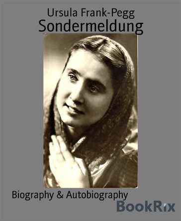 Sondermeldung - Ursula Frank-Pegg