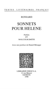 Sonnets pour Hélène