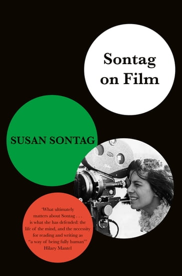 Sontag on Film - Susan Sontag - David Thomson - Tom Luddy