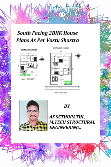 South Facing 2BHK House Plans As Per Vastu Shastra - AS Sethu Pathi