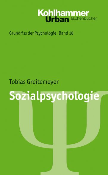 Sozialpsychologie - Bernd Leplow - Maria von Salisch - Tobias Greitemeyer