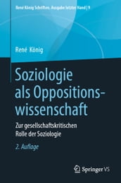 Soziologie als Oppositionswissenschaft