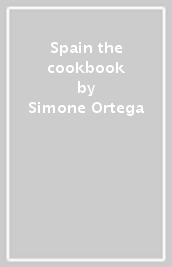 Spain the cookbook