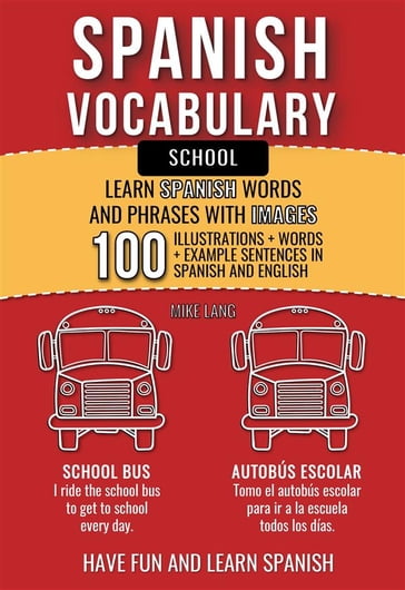 Spanish Vocabulary - School - Mike Lang