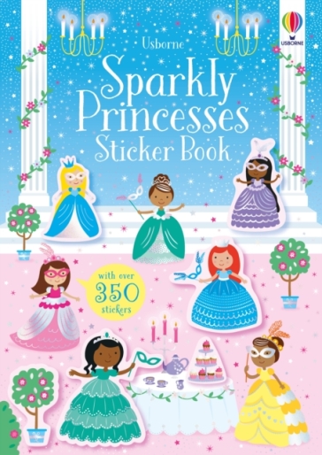 Sparkly Princesses Sticker Book - Kirsteen Robson