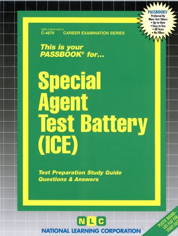 Special Agent Test Battery (ICE) - National Learning Corporation