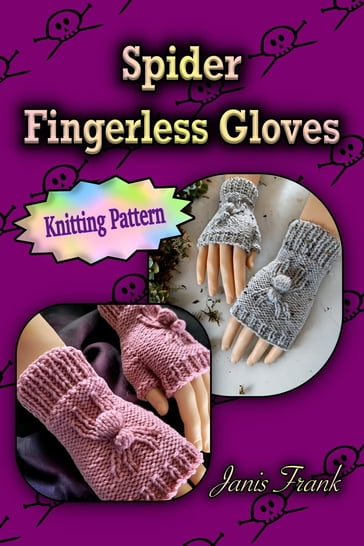 Spider Fingerless Gloves - Janis Frank