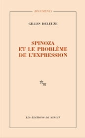 Spinoza et le problème de l expression