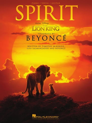Spirit (from The Lion King 2019) (Sheet Music) - Beyoncé