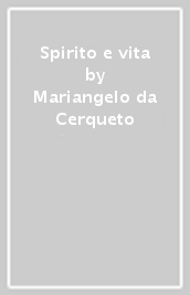 Spirito e vita