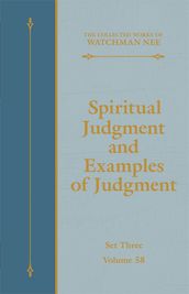 Spiritual Judgment and Examples of Judgment