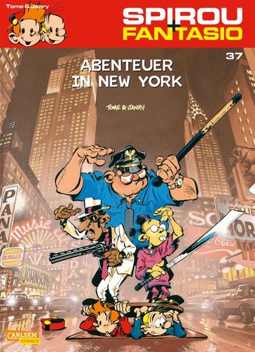 Spirou und Fantasio 37: Abenteuer in New York - Janry - Tome