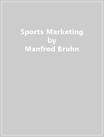 Sports Marketing - Manfred Bruhn - Peter Rohlmann