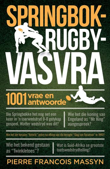 Springbok-rugbyvasvra - Pierre Francois Massyn