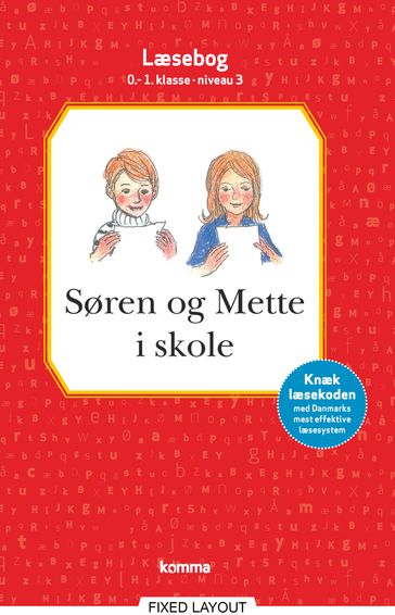Søren og Mette i skole læsebog 0-1. kl. Niv.3 - Ejvind Jensen - Knud Hermansen