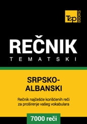 Srpsko-Albanski tematski renik - 7000 korisnih rei