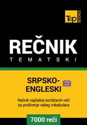 Srpsko-Engleski (britanski) tematski renik - 7000 korisnih rei