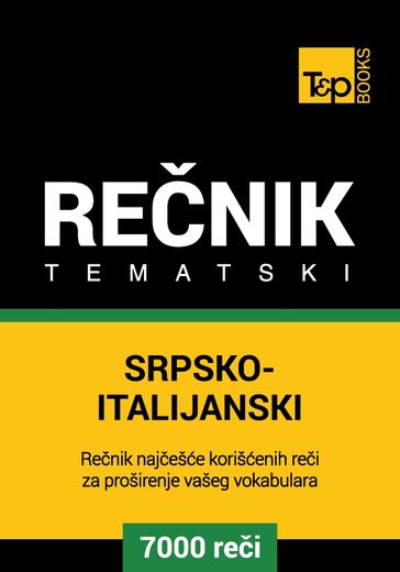 Srpsko-Italijanski tematski renik - 7000 korisnih rei - Andrey Taranov