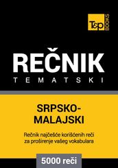 Srpsko-Malajski tematski renik - 5000 korisnih rei