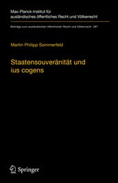 Staatensouveranitat und ius cogens