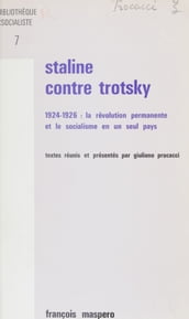 Staline contre Trotsky