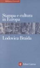 Stampa e cultura in Europa tra XV e XVI secolo