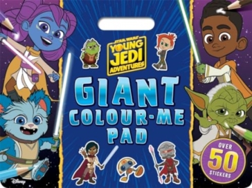 Star Wars Young Jedi Adventures: Giant Colour Me Pad - Walt Disney