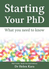Starting Your PhD