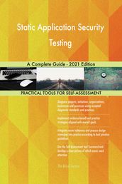 Static Application Security Testing A Complete Guide - 2021 Edition