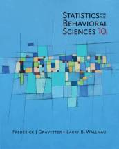 Statistics for The Behavioral Sciences