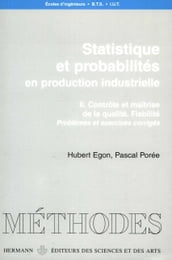 Statistique et probabilités. Tome II