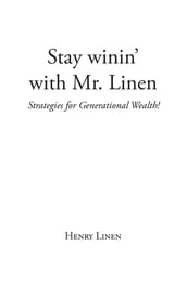 Stay winin  with Mr. Linen