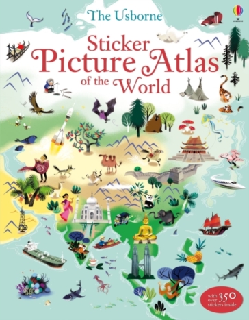 Sticker Picture Atlas of the World - Sam Baer