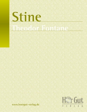 Stine - Theodor Fontane