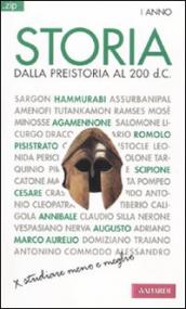 Storia. 1.Dalla preistoria al 200 d. C.